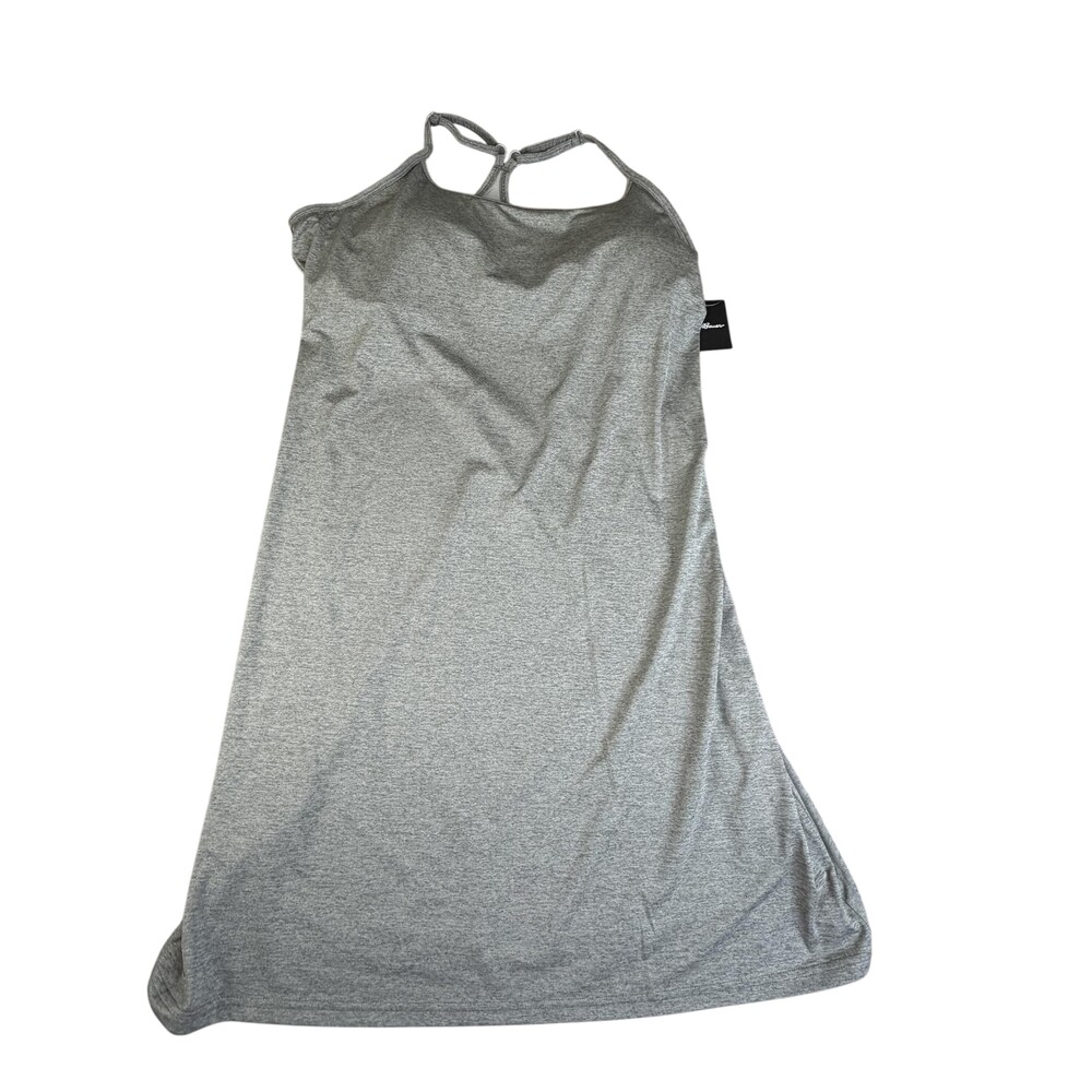 Eddie Bauer WR Resolution Tank Dress Womens M Gray FreeDry Stretch Travel Casual